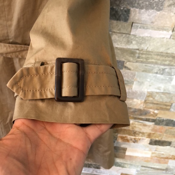 Cassis Trench coat size small - Picture 9 of 11